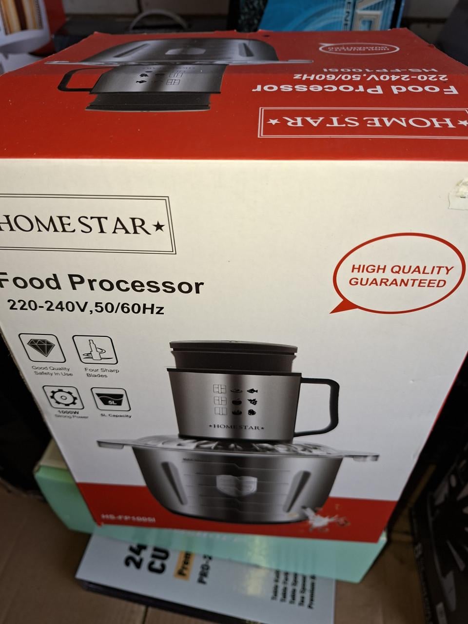 Restpartij nieuwe spullen