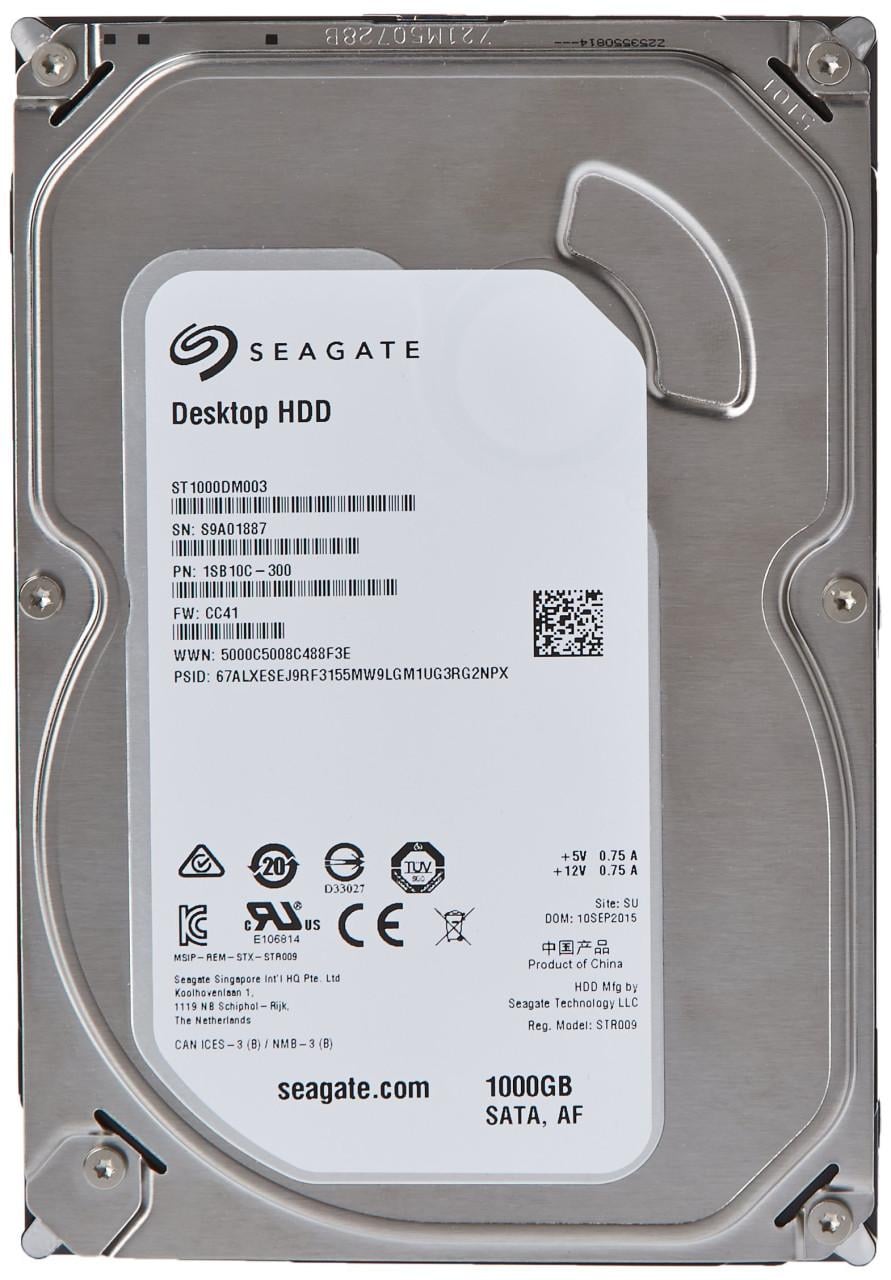 Seagate Harde schijf 1 Tb Gb 3,5 inch