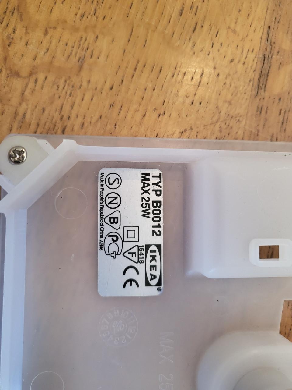 Ijsblokjes Lamp van Ikea, 1990