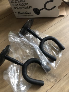 Gitaar muurhouder (2 stuks)