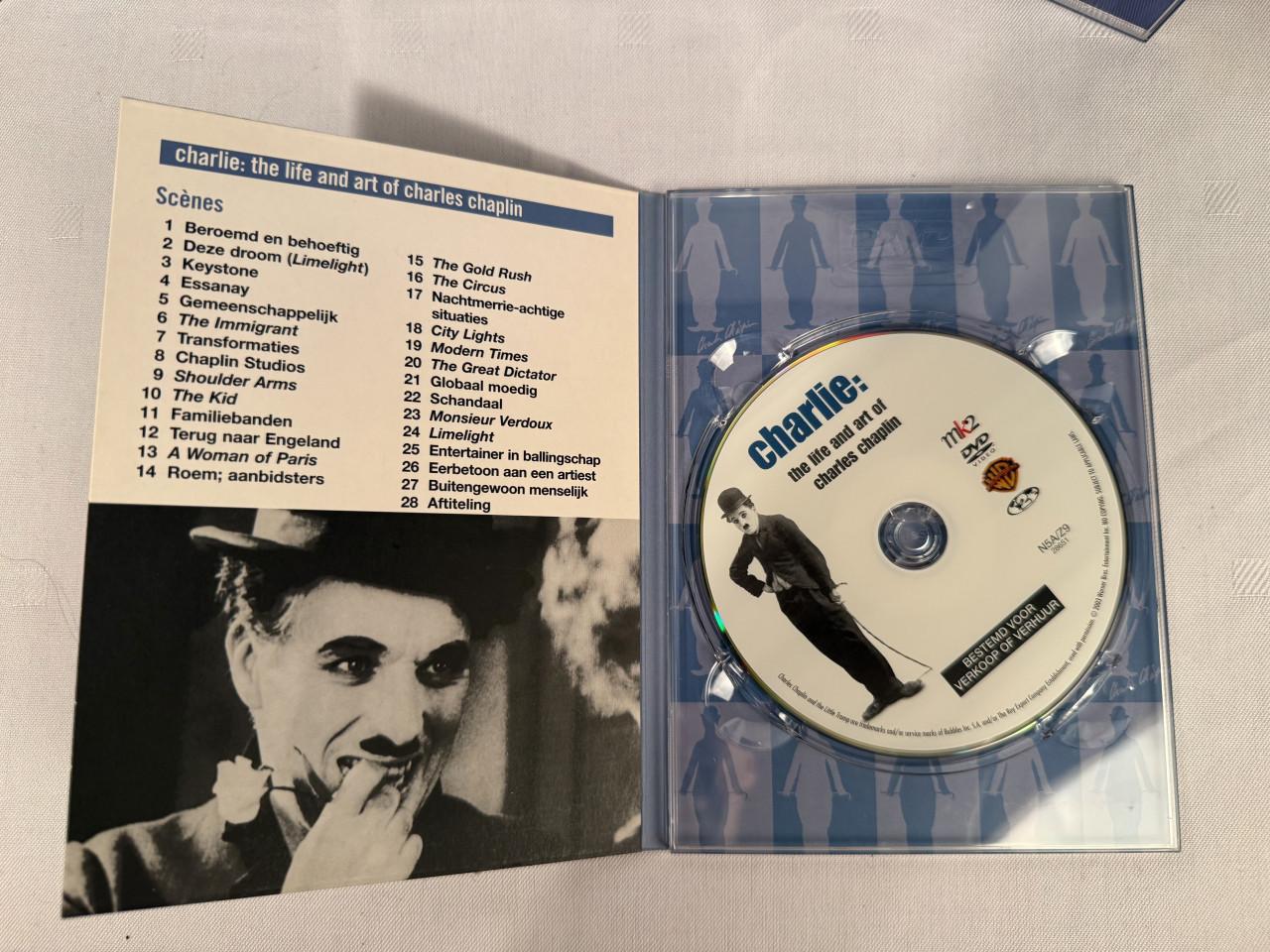 Charlie Chaplin – The Chaplin Collection – 4 DVD-uitgaven