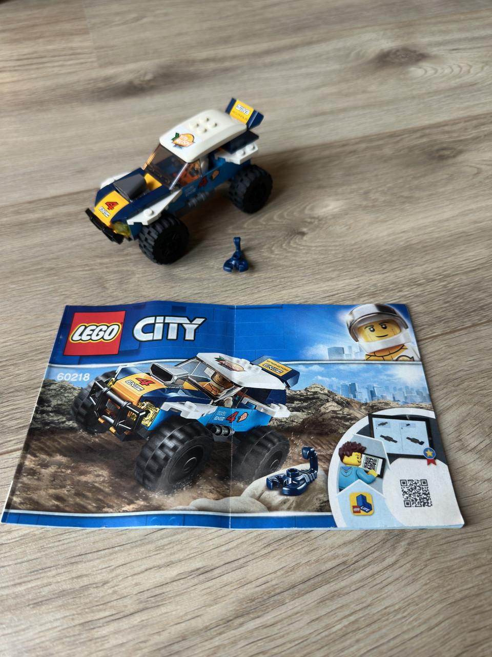 Lego City Woestijn rallywagen 60218