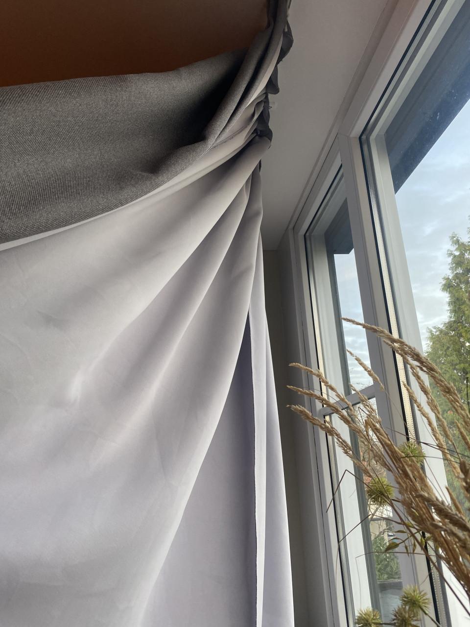 GRIJZE overgordijnen - verduisterend