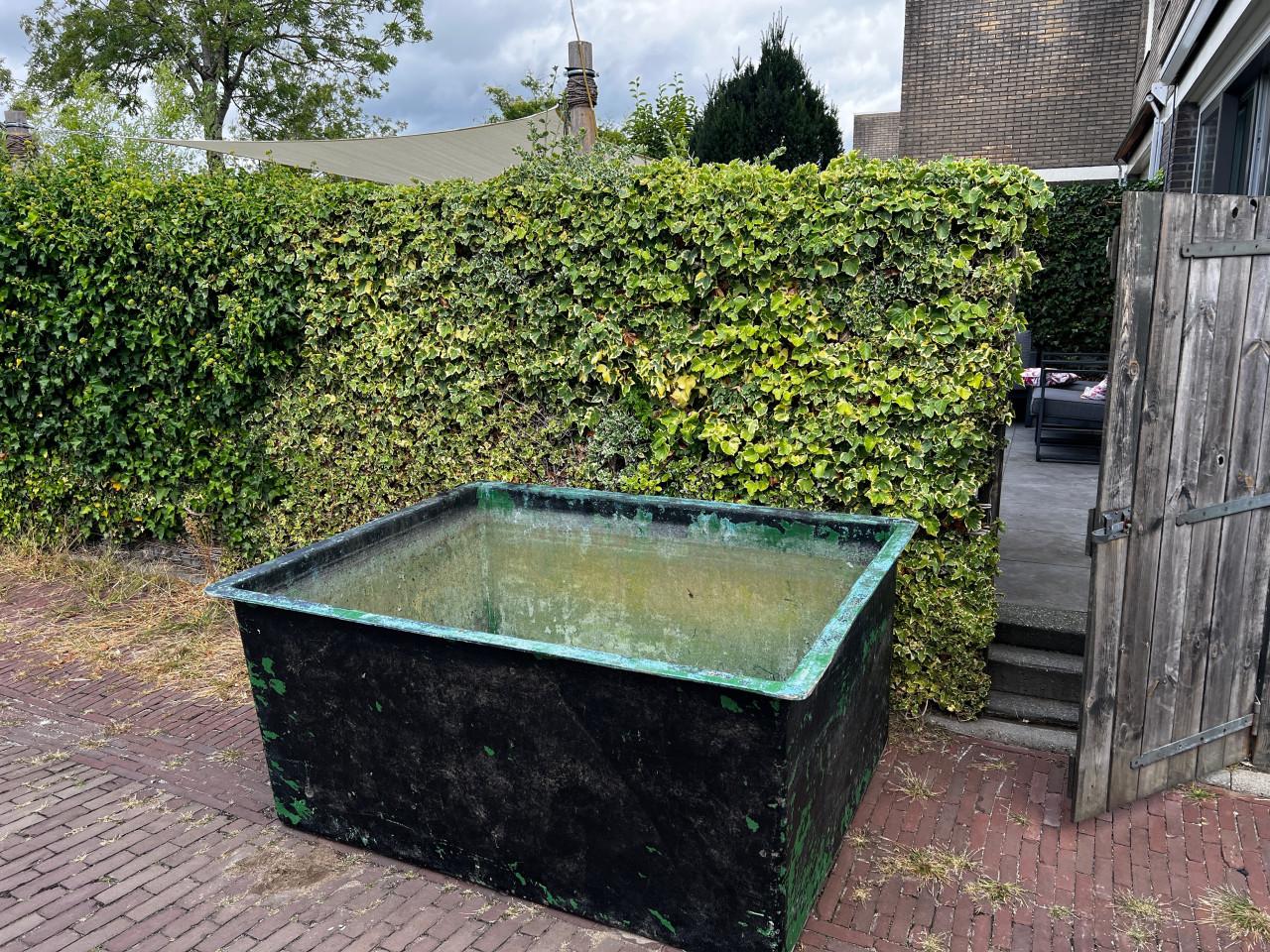 Vijverbak 170 cm bij 125 cm 100 diep