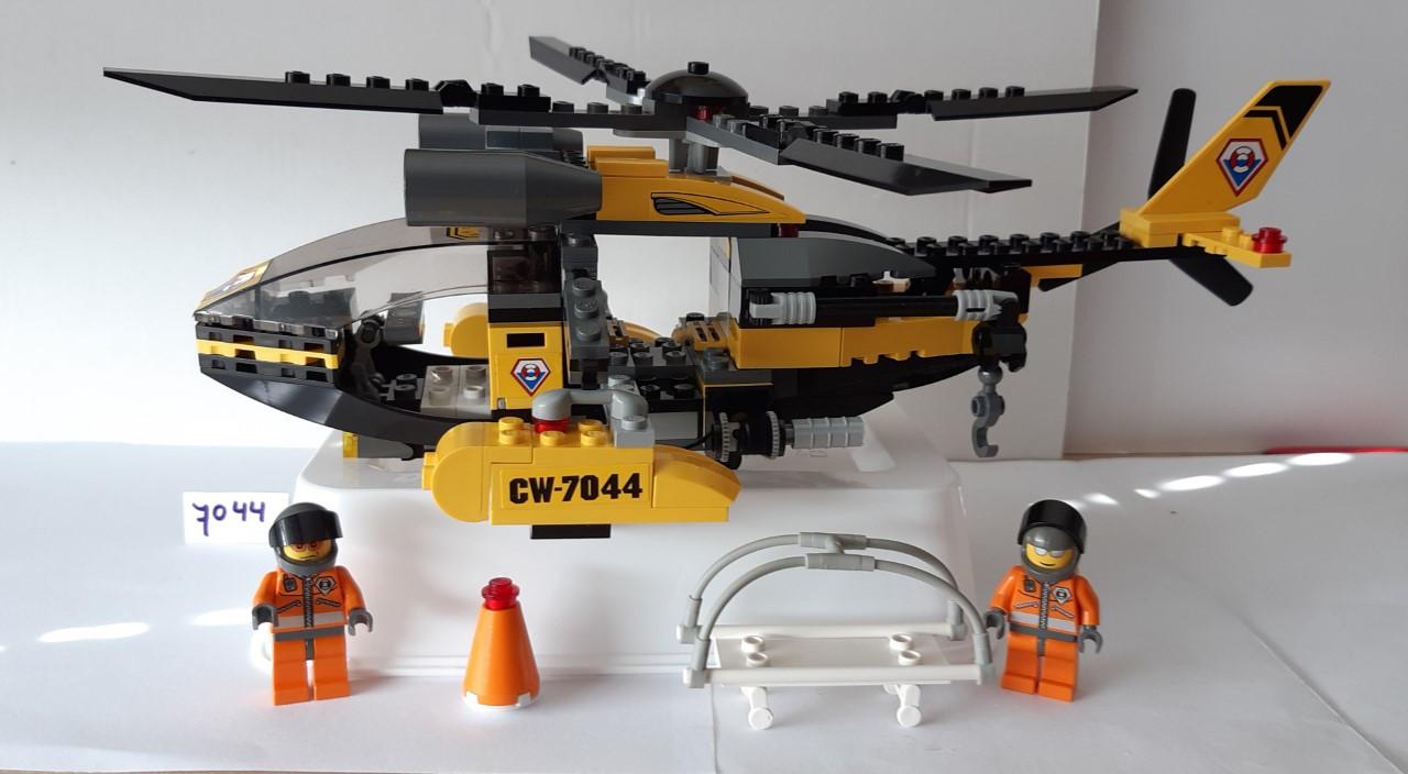 Lego City 7044: rescue chopper/ reddingshelicopter