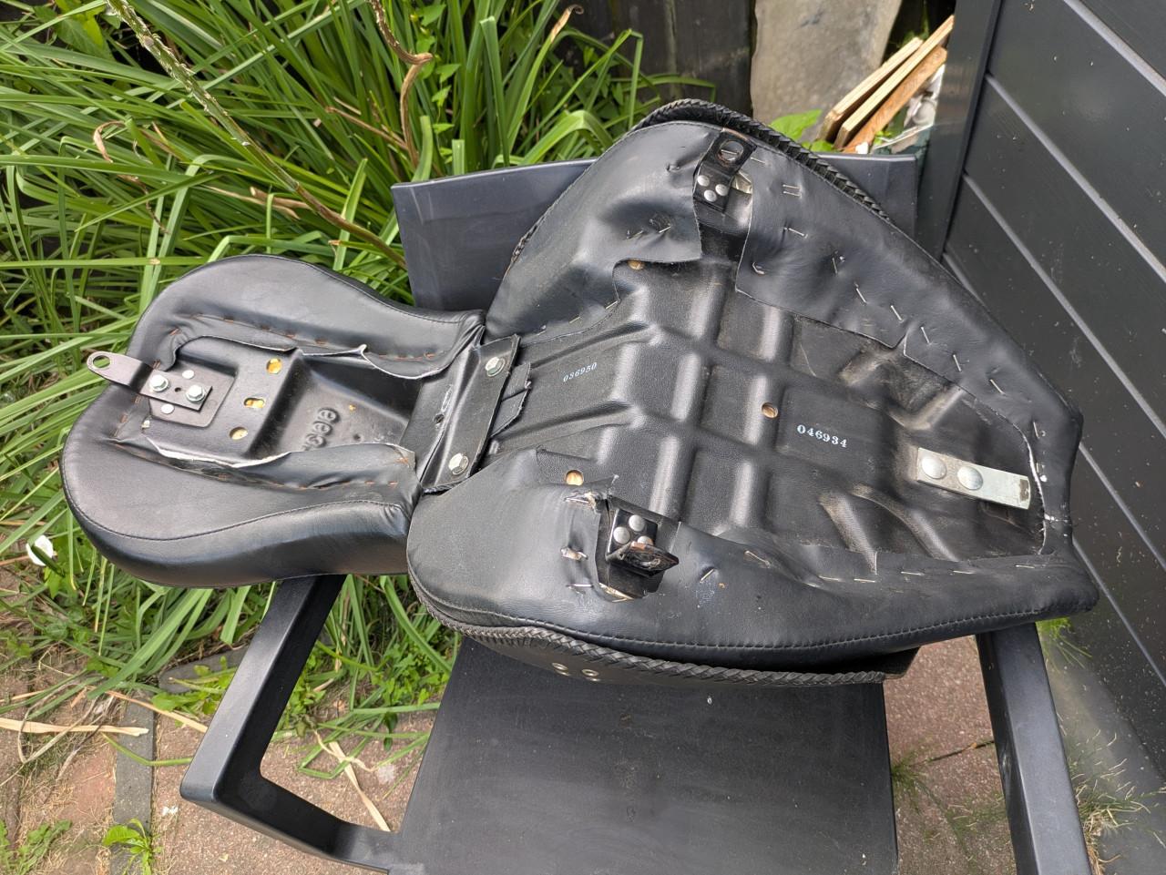 Zadel Buddyseat Harley Davidson Fat Boy.