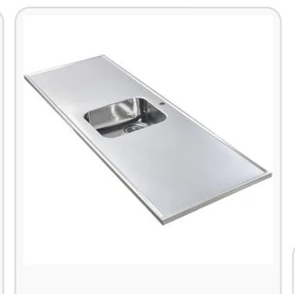 Rvs aanrechtblad 171 x 60 nieuw