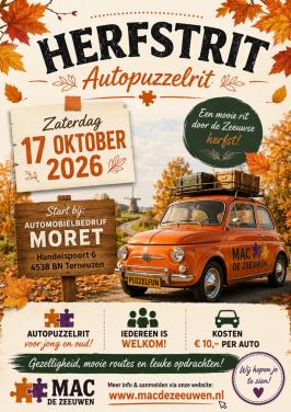 Autopuzzelrit De Herfstrit