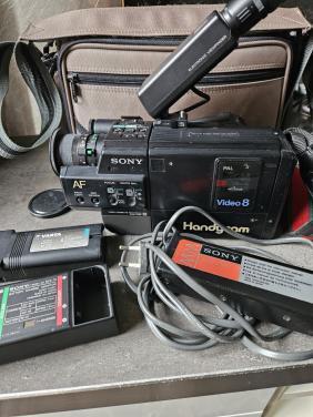 Mooie complete vintage Sony CCD-V50E videocamera Video 8