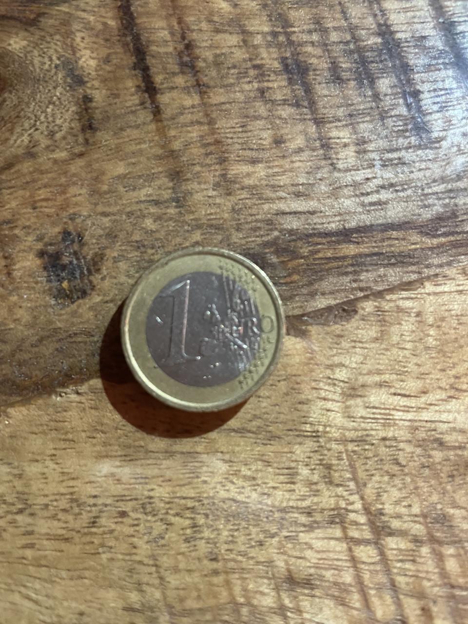 1 euromunt Italië leonardo da vinci 2002 zeldzaam/speciaal