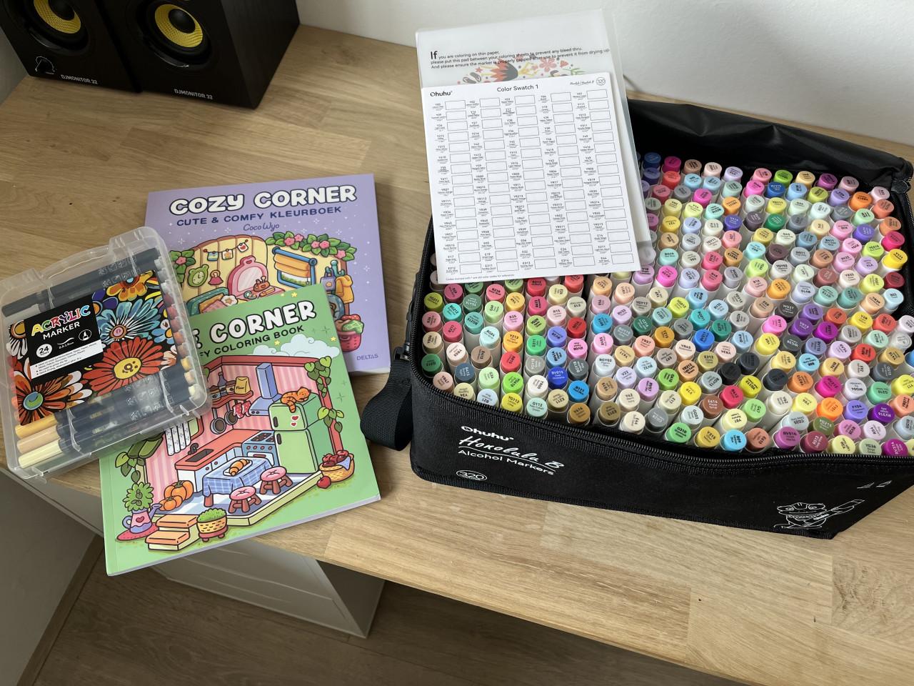 Ohuhu alcohol markers splinternieuw