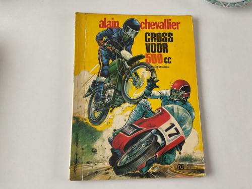 Alain Chevallier.  Chr. Denaijer en A.P. Duchateau.  Cross voor 500 cc.
