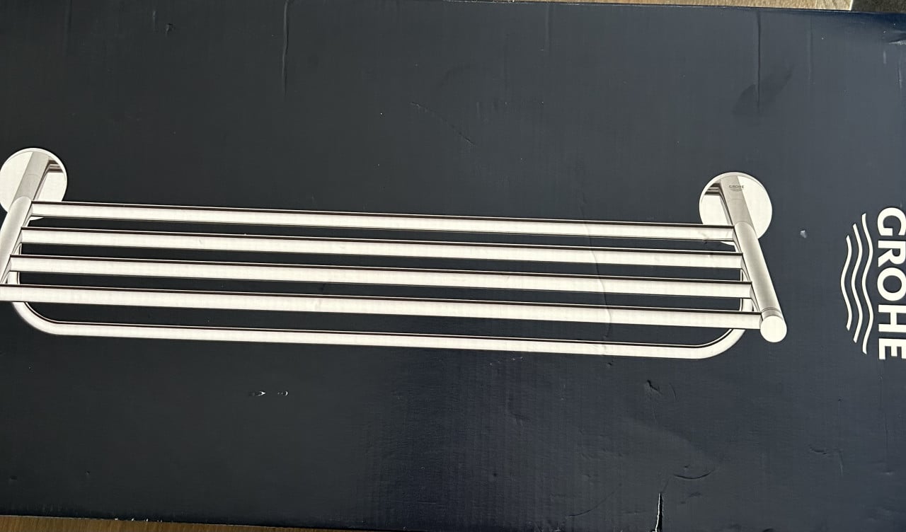 Grohe handdoekenrek nieuw in doos!