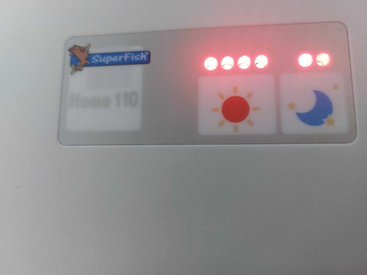 Superfisch home 110 sunrise pro led!!! NIEUWSTAAT!!!