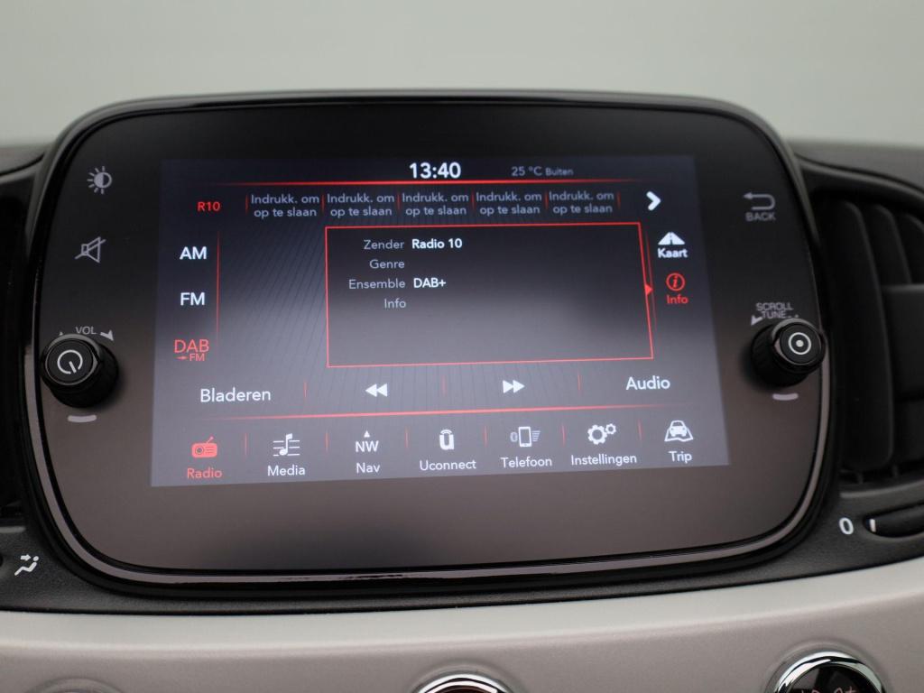 Fiat 500 1.0 hybrid cult | cabrio | lmv | dab | cruise control | parkeer se