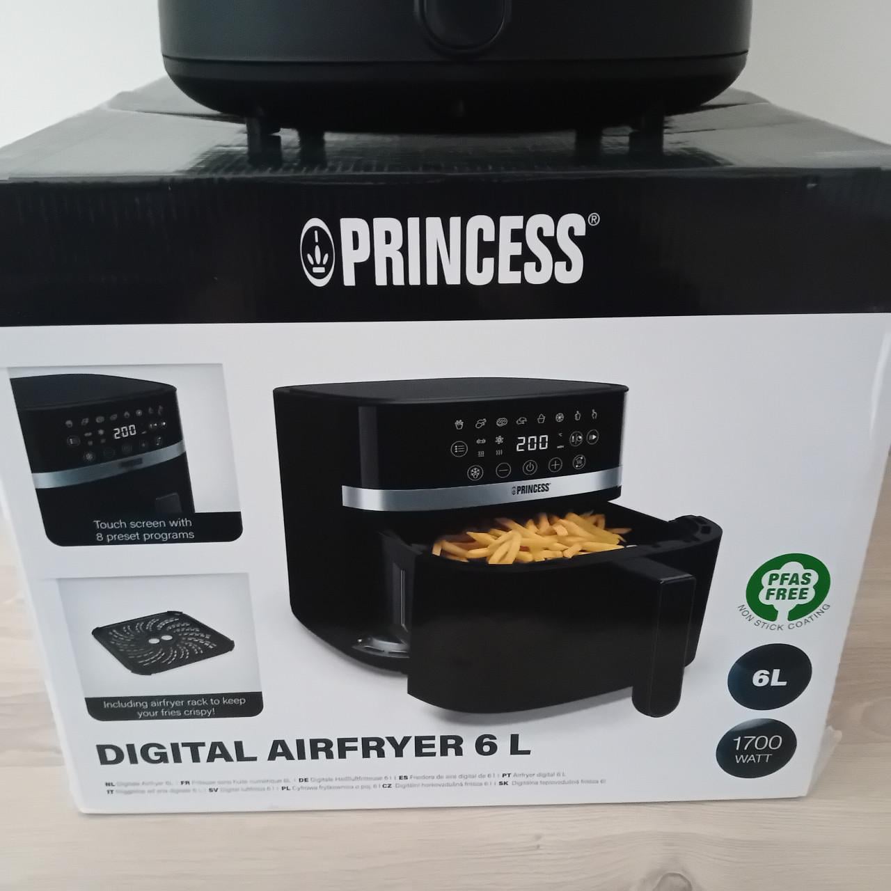 Z.g.a.n. Princess digitale airfryer XXL 6 ltr