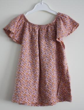 Jurk met print  maat 122-128