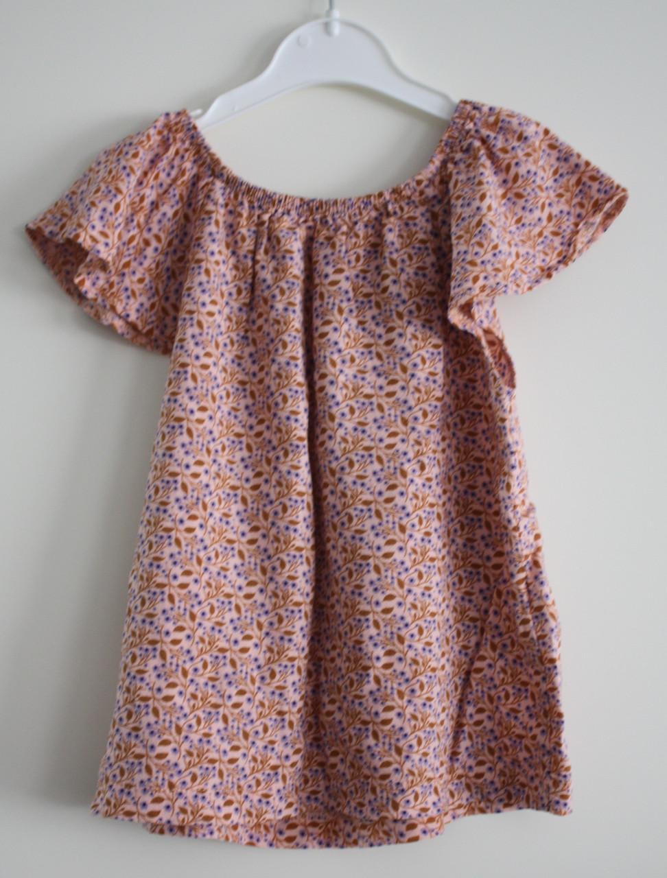 Jurk met print  maat 122-128