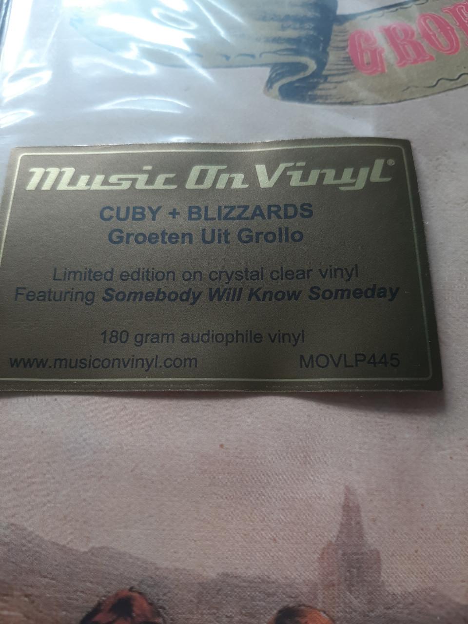 CUBY AND THE BLIZZARDS - GROETWN UIT GROLLO (limited edition)