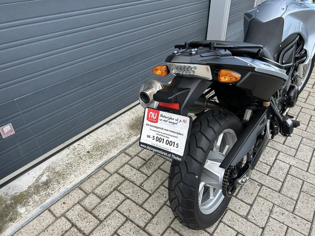 In nieuwstaat zijn de BMW F650GS uit 2008 met slechts 12809 km!! €4950,-