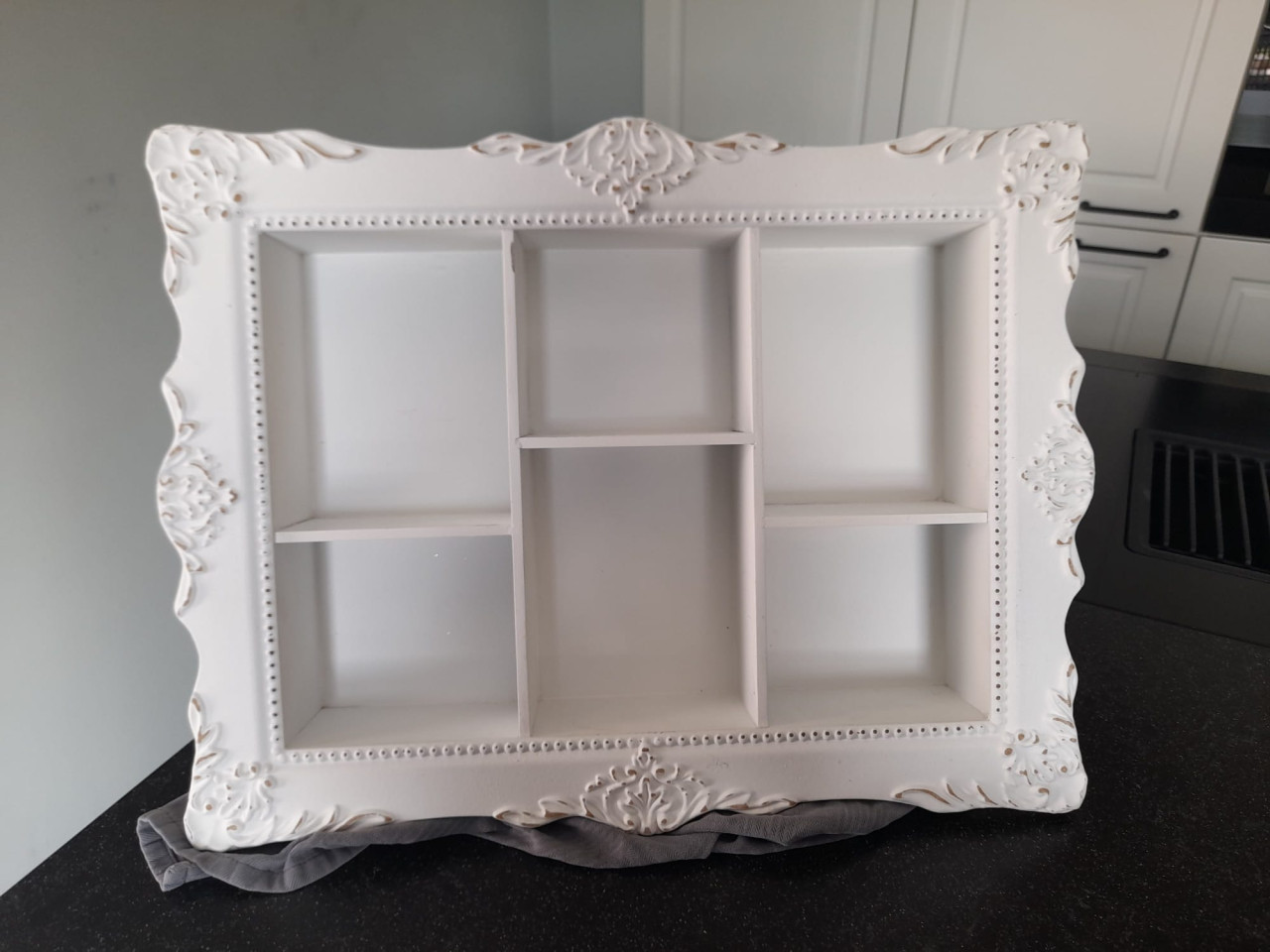 Letterbak wandkastje brocante look