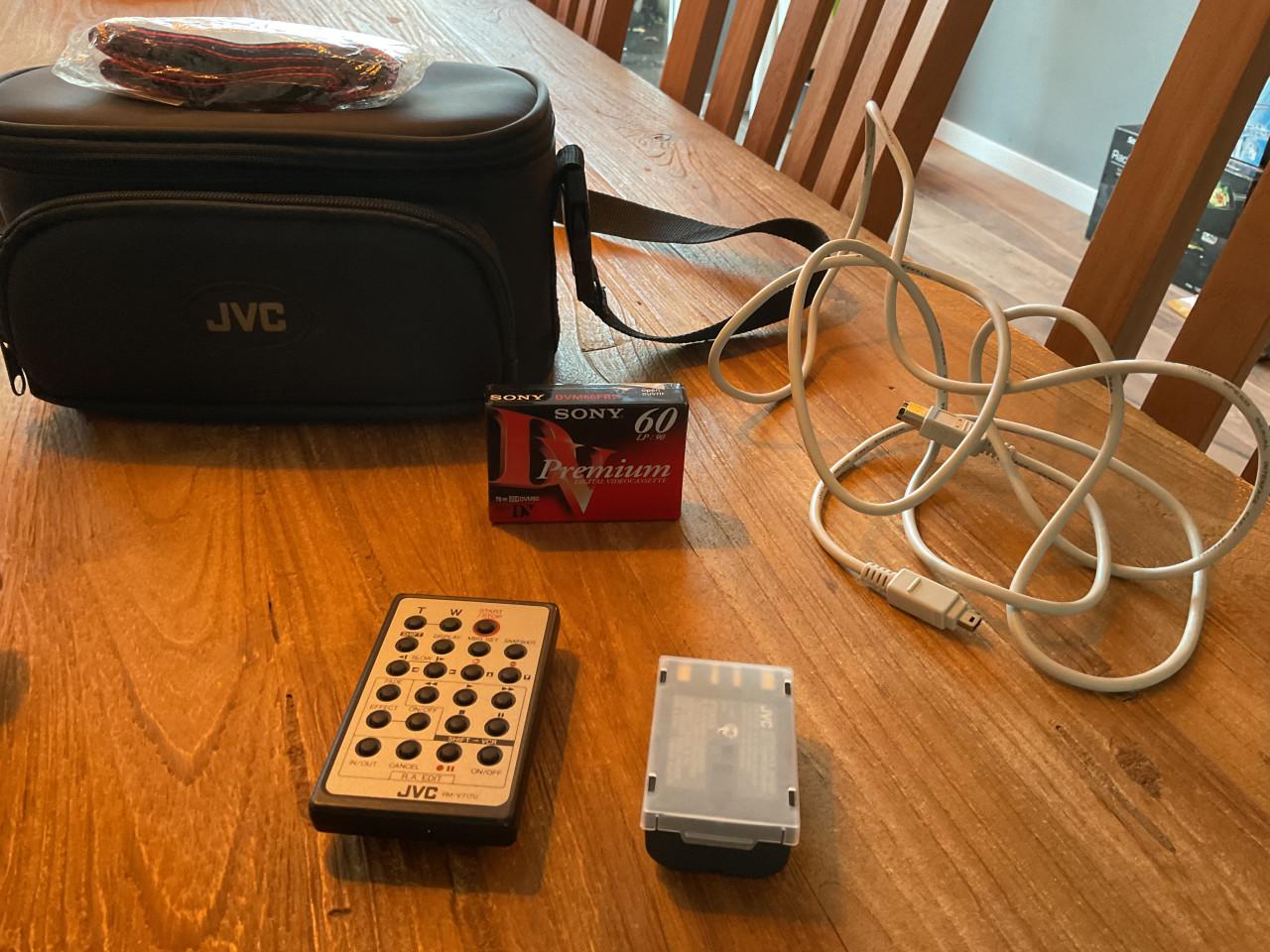 Digitale video camara, JVC, GR- DVL150, met toebehoren