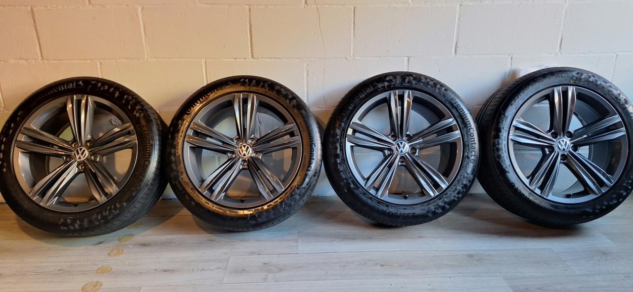 Originele 19'' Sebring velgen VW Tiguan/T-ROC + zomerbanden