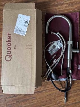 Quooker Flex kraan geborsteld RVSD