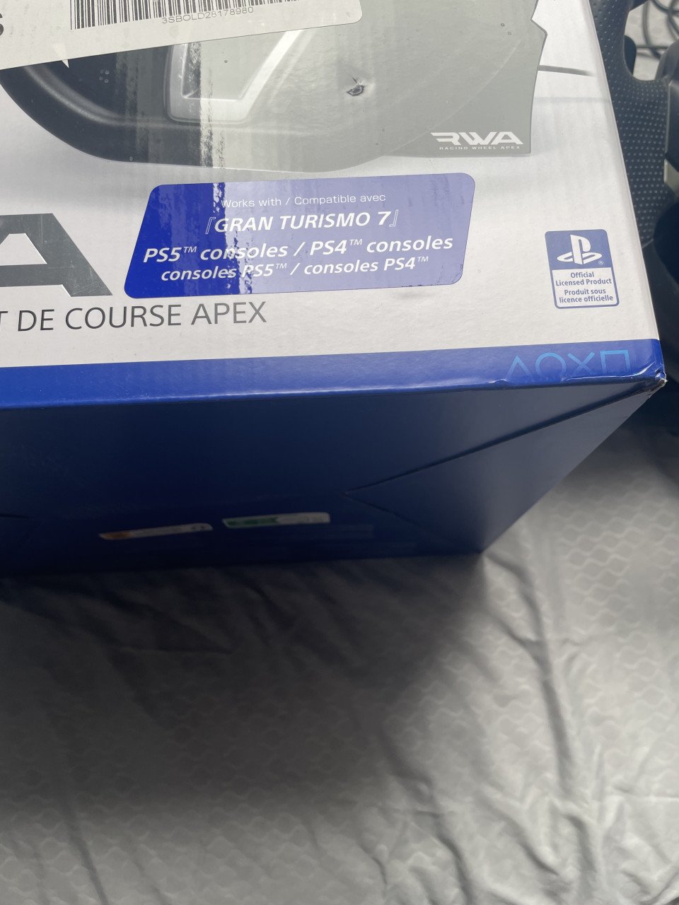 Playseat met race stuur en spel