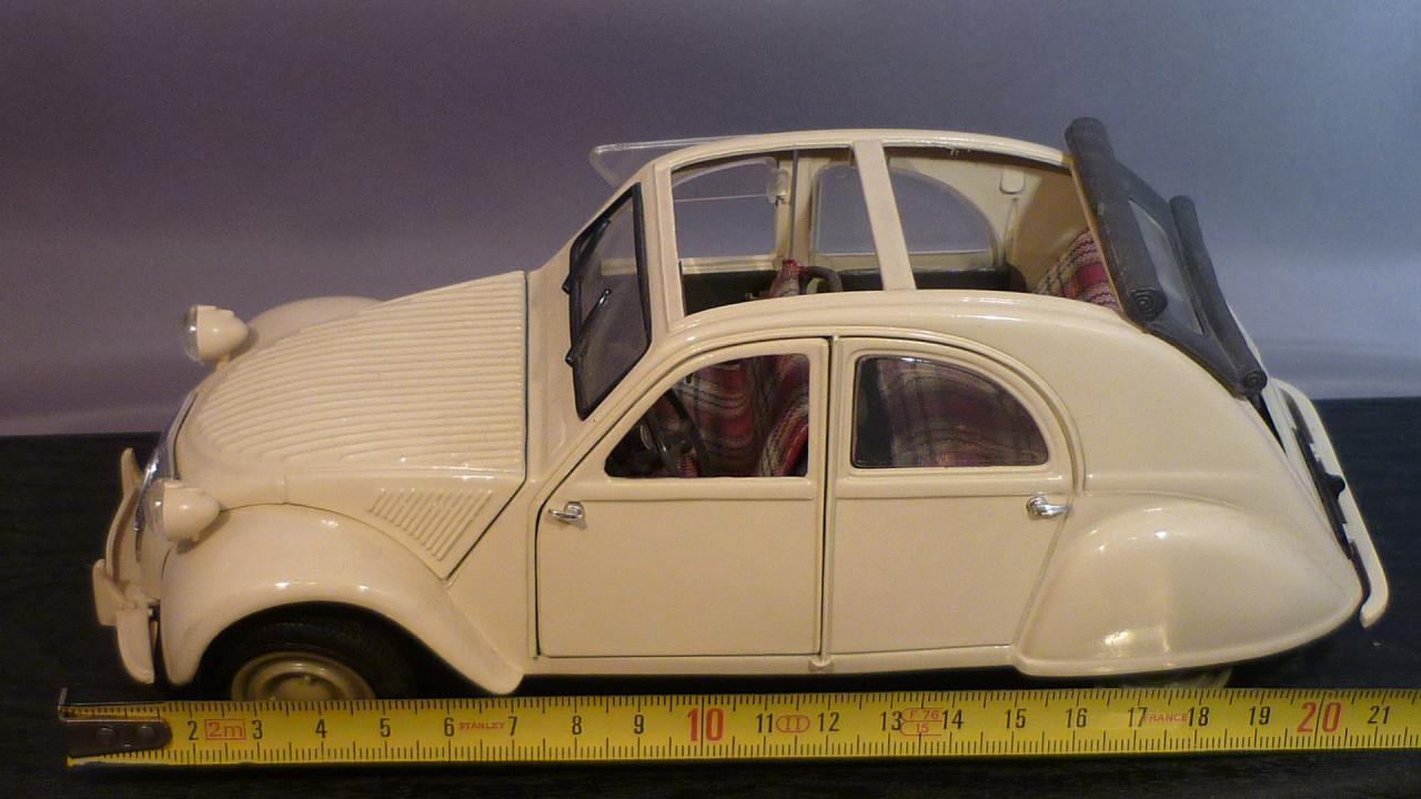 Model auto metaal Citroën 2CV