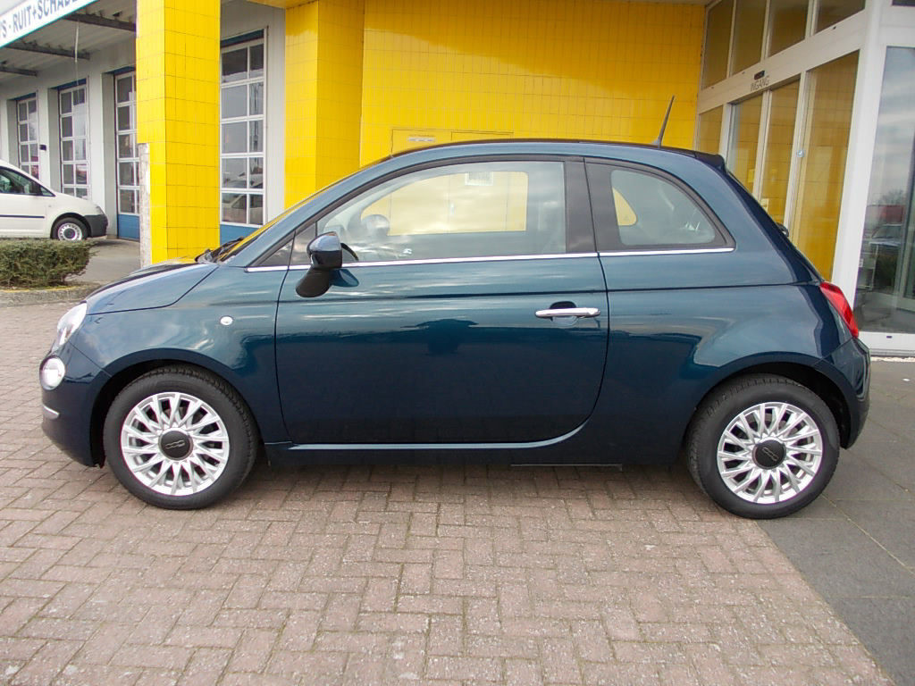 Fiat 500 0.9 lounge 80pk airco, panorama dak