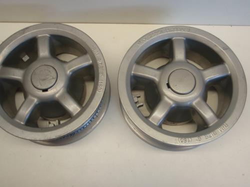 2 nieuwe complete wielen Sterling scootmobiel