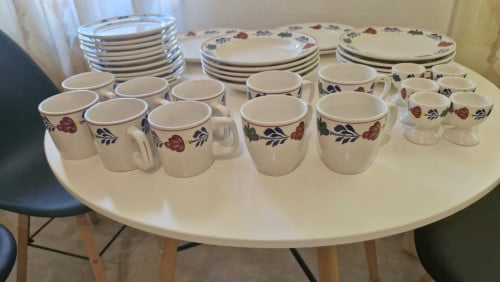 Boerenbont servies