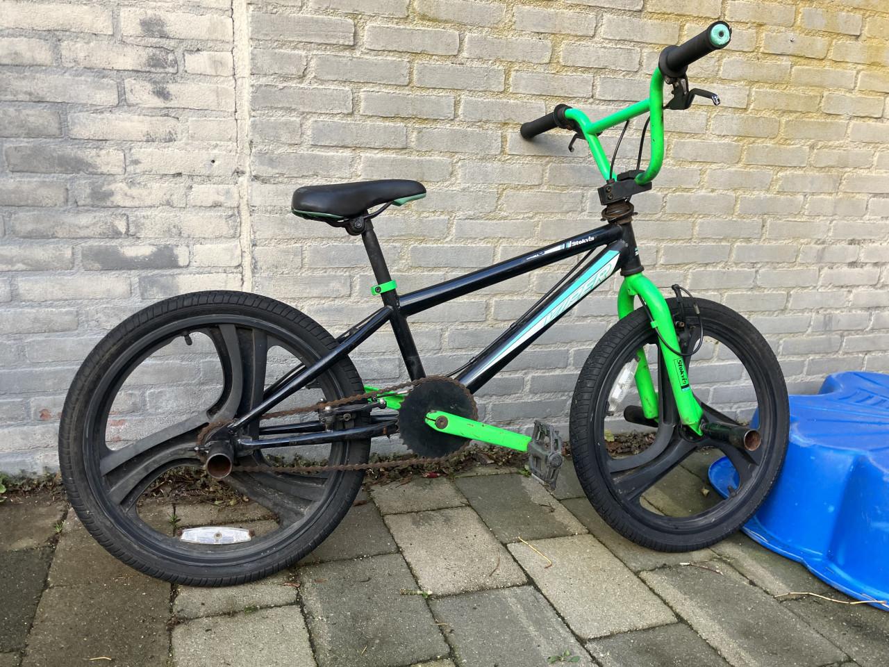 Stoere crossfiets en bmx