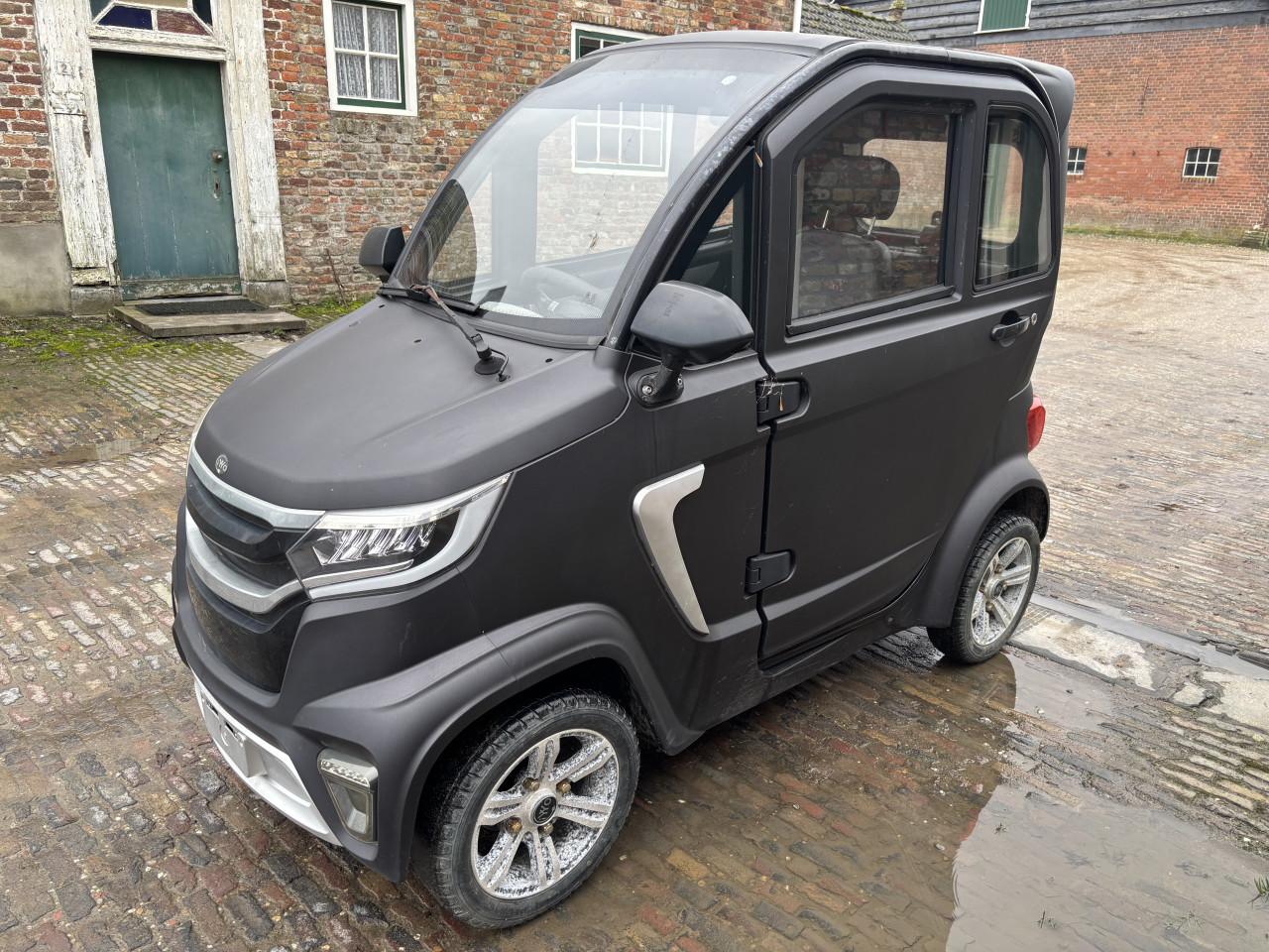 Overdekte scootmobiel