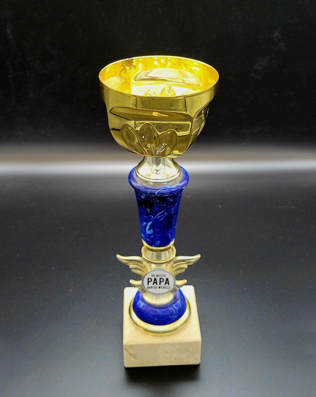 Uniek vaderdag kado: De beste PAPA van de wereld Trofee