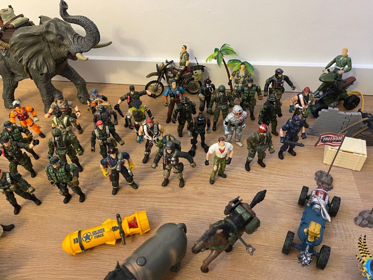 Chap Mei leger speelgoed set met veel onderdelen