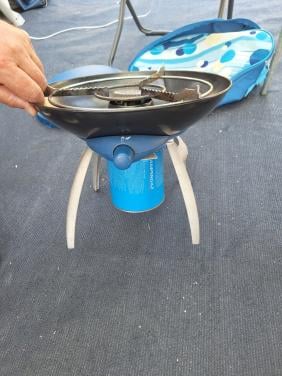 Campinggaz gas/barbeque set
