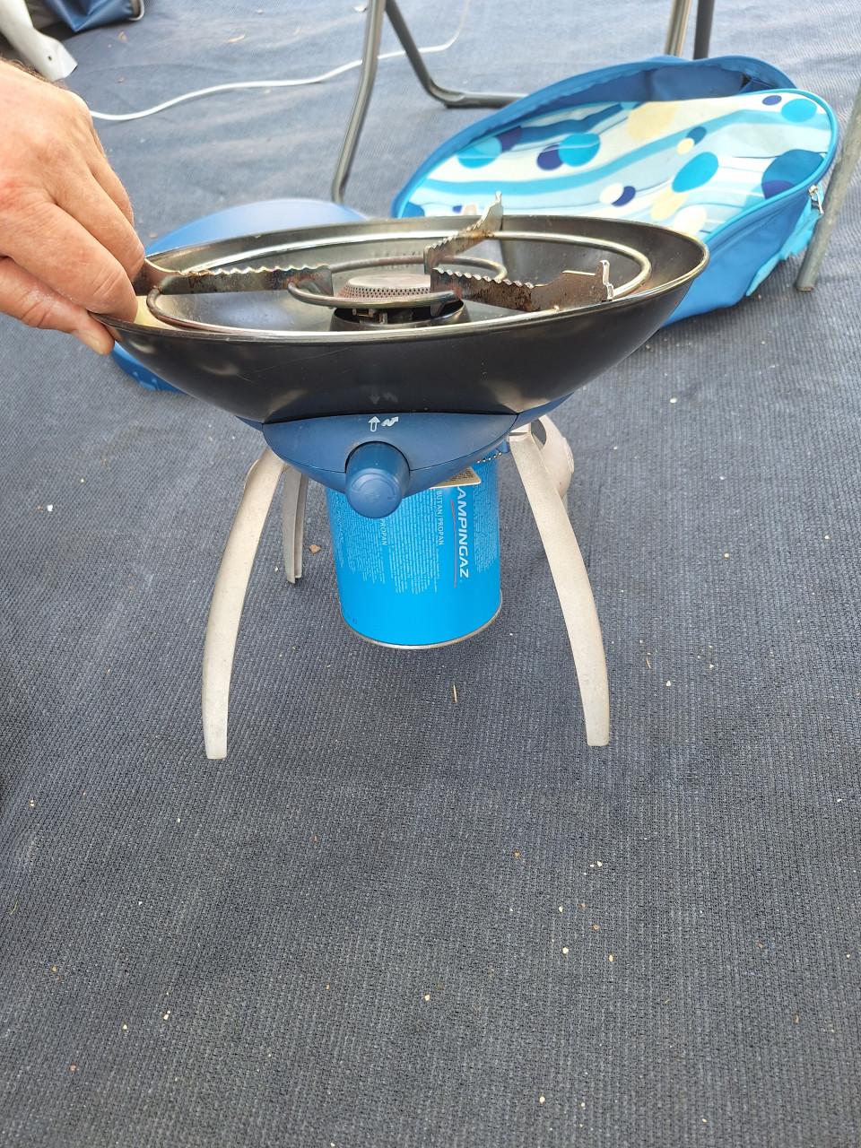 Campinggaz gas/barbeque set