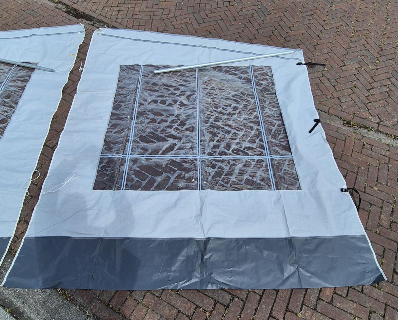 2 zijwanden voor Fiamma zakluifel
