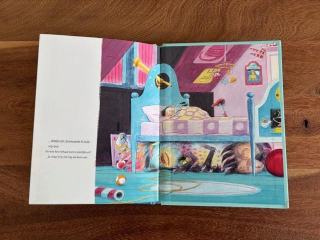 Maar eerst ving ik een monster | prentenboek + vingerpopje