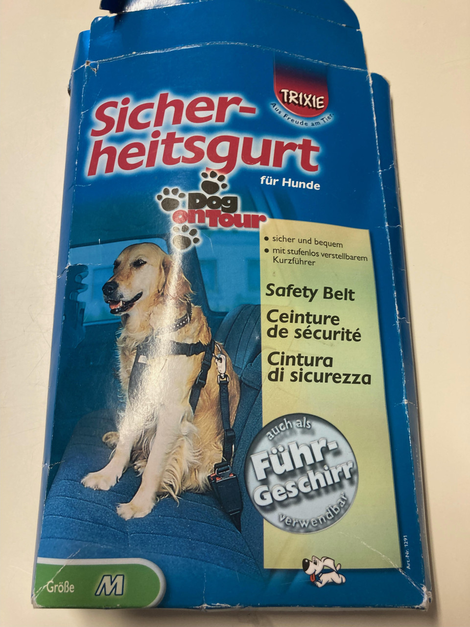 Honden veiligheidsriem auto