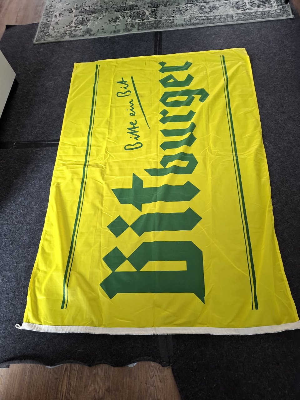 Vlag Bitburger bier