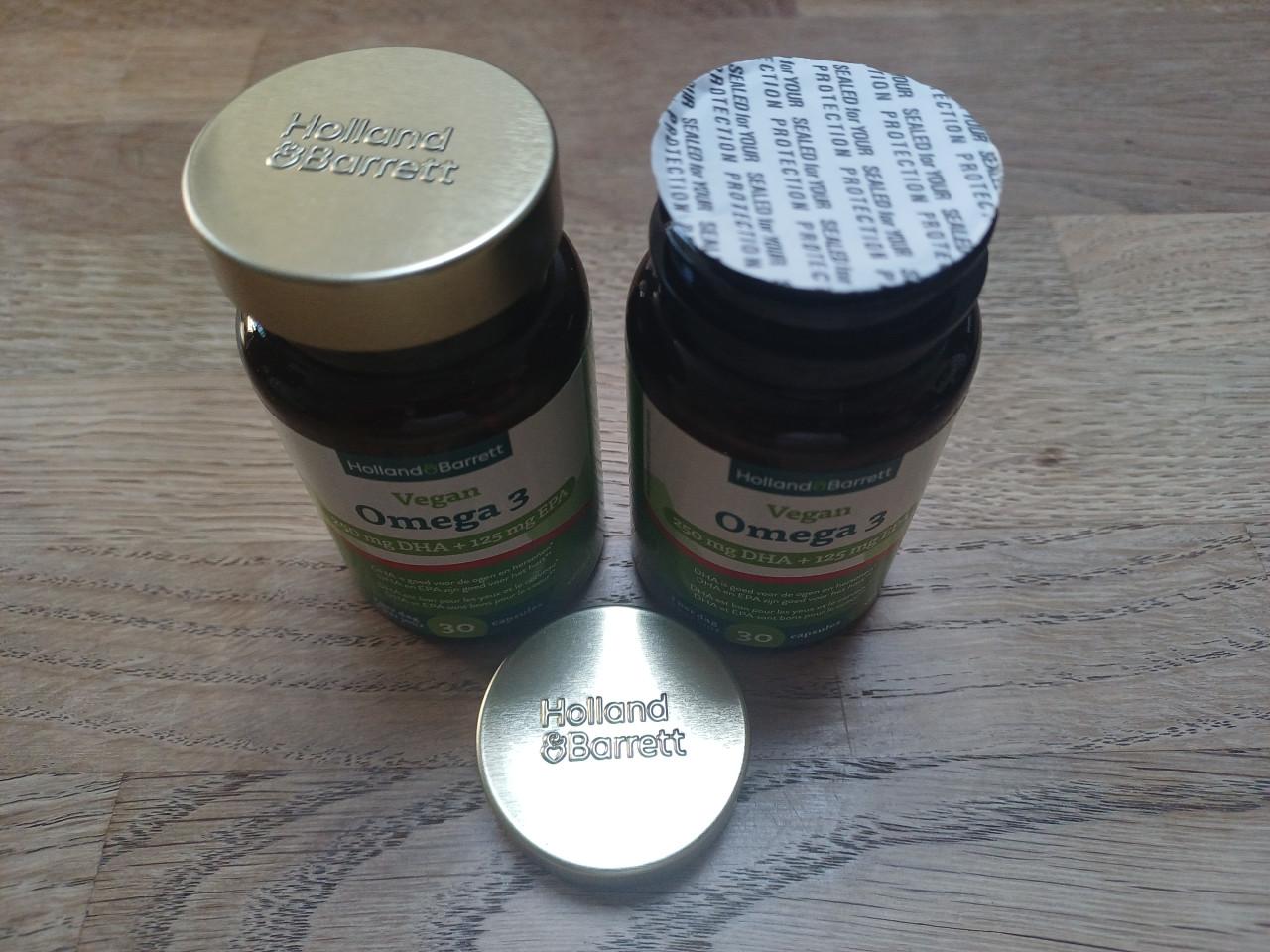 NIEUW: Holland & Barrett Vegan OMEGA-3 met DHA en EPA - 53x