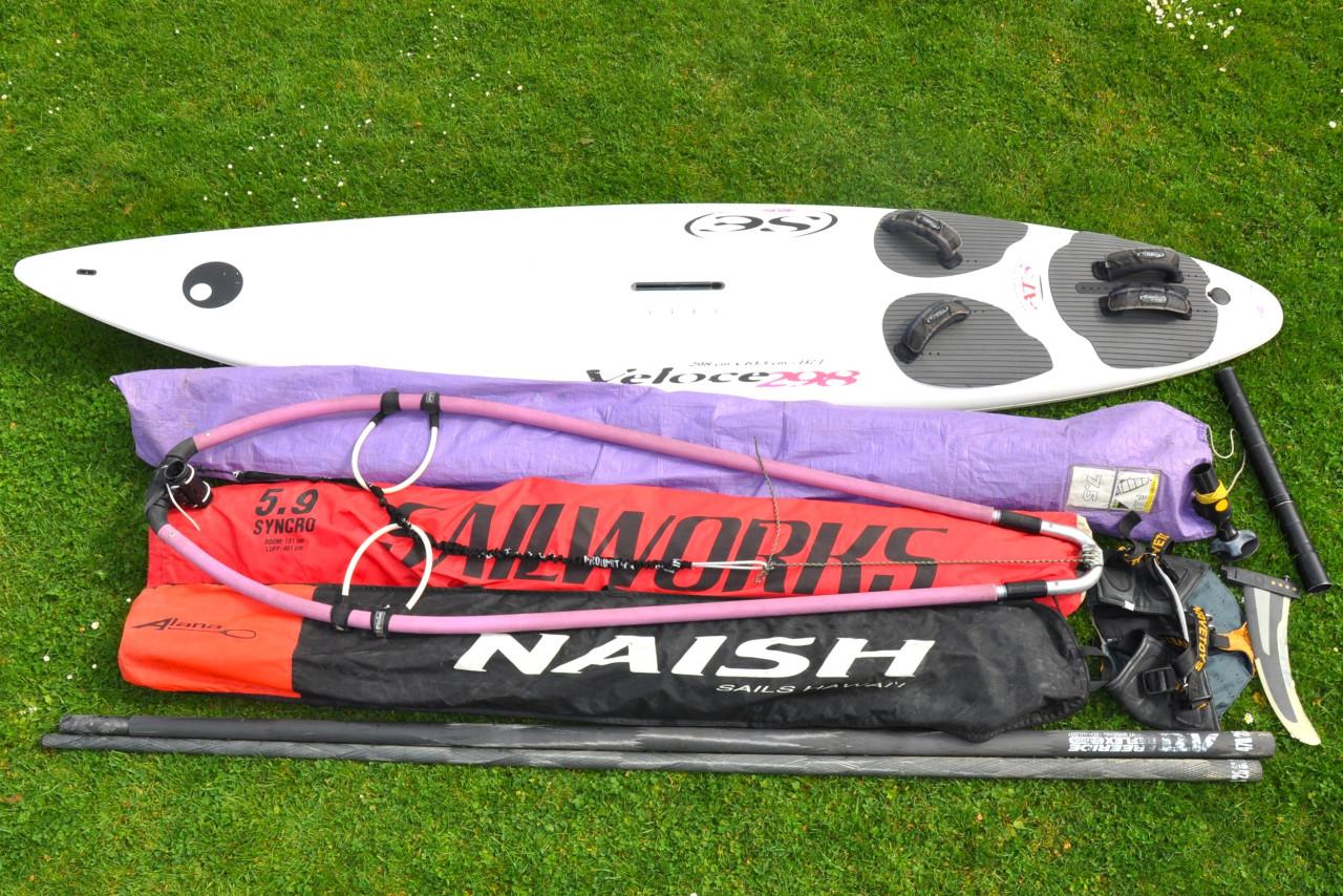 Bic Veloce 298 (137L) vaarklare freeride set