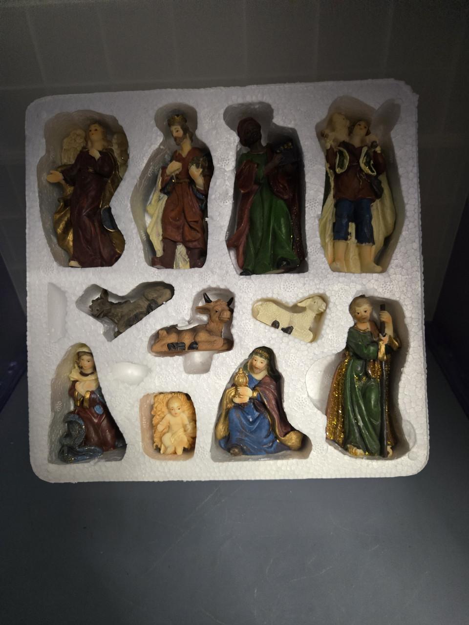 11-delige kerststalfigurenset Nieuw