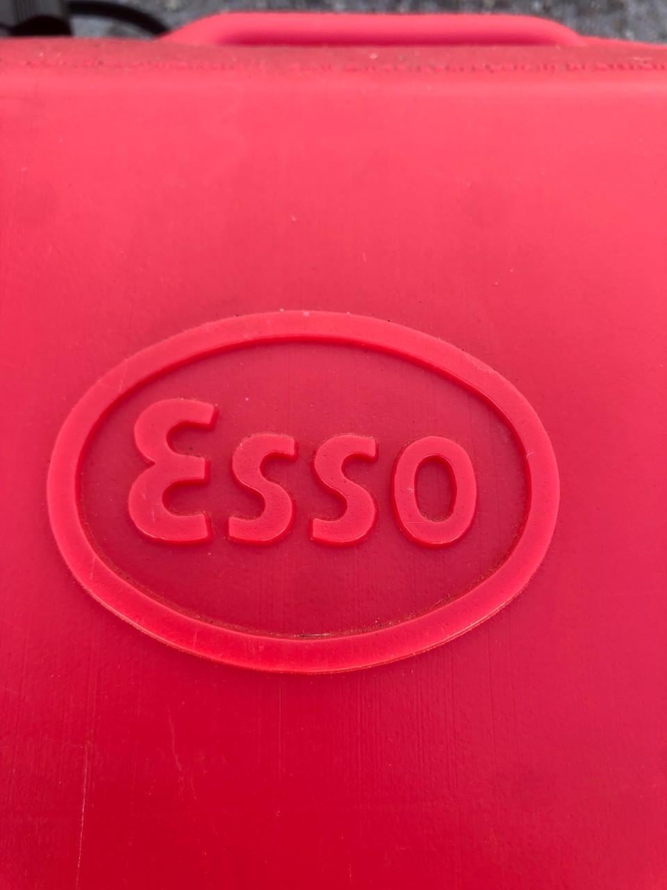 Rode Esso Jerrycan 5 Liter - Benzine/Diesel