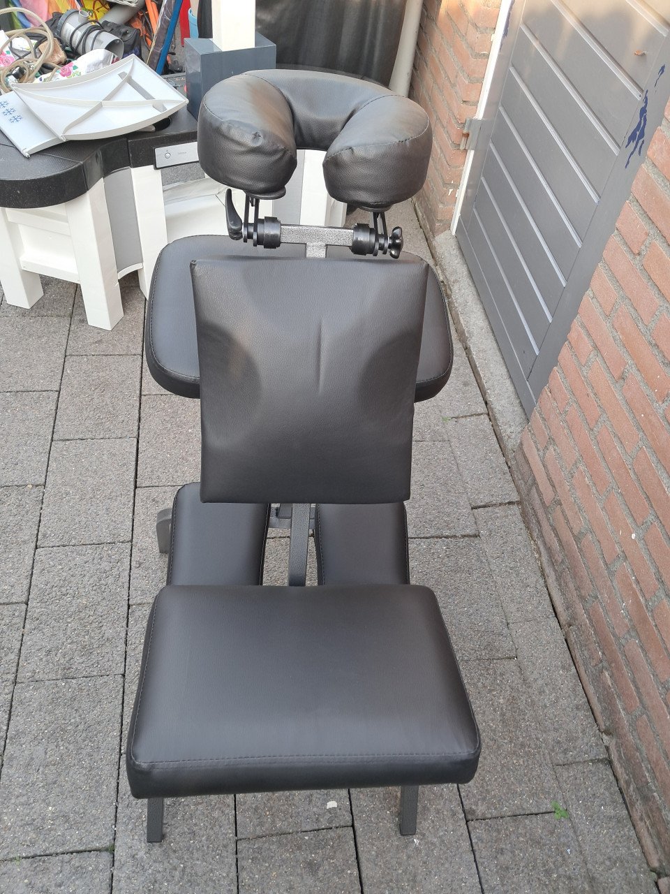 Inklapbare massage stoel