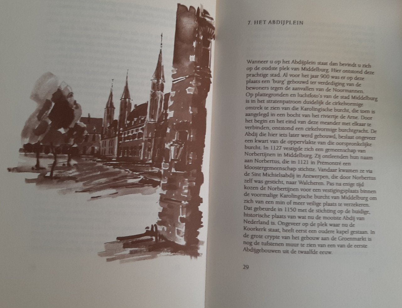 Middelburg, een stad om uit te tekenen. door Corry Rasenberg-François