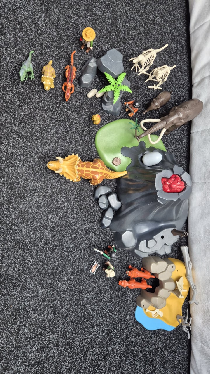 Vulkaan van playmobile